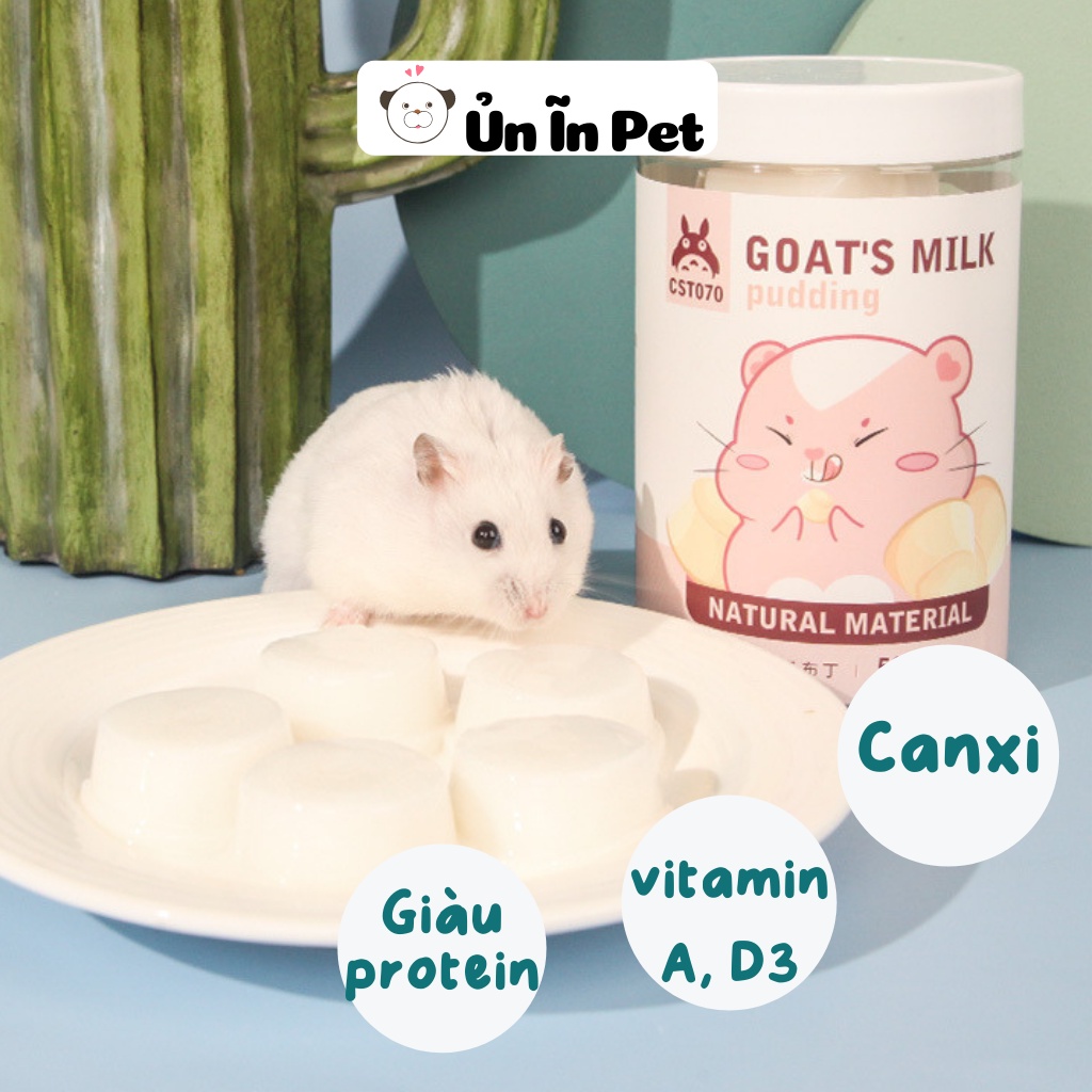 Đồ ăn cho hamster PUDDING SỮA DÊ JONSANTY