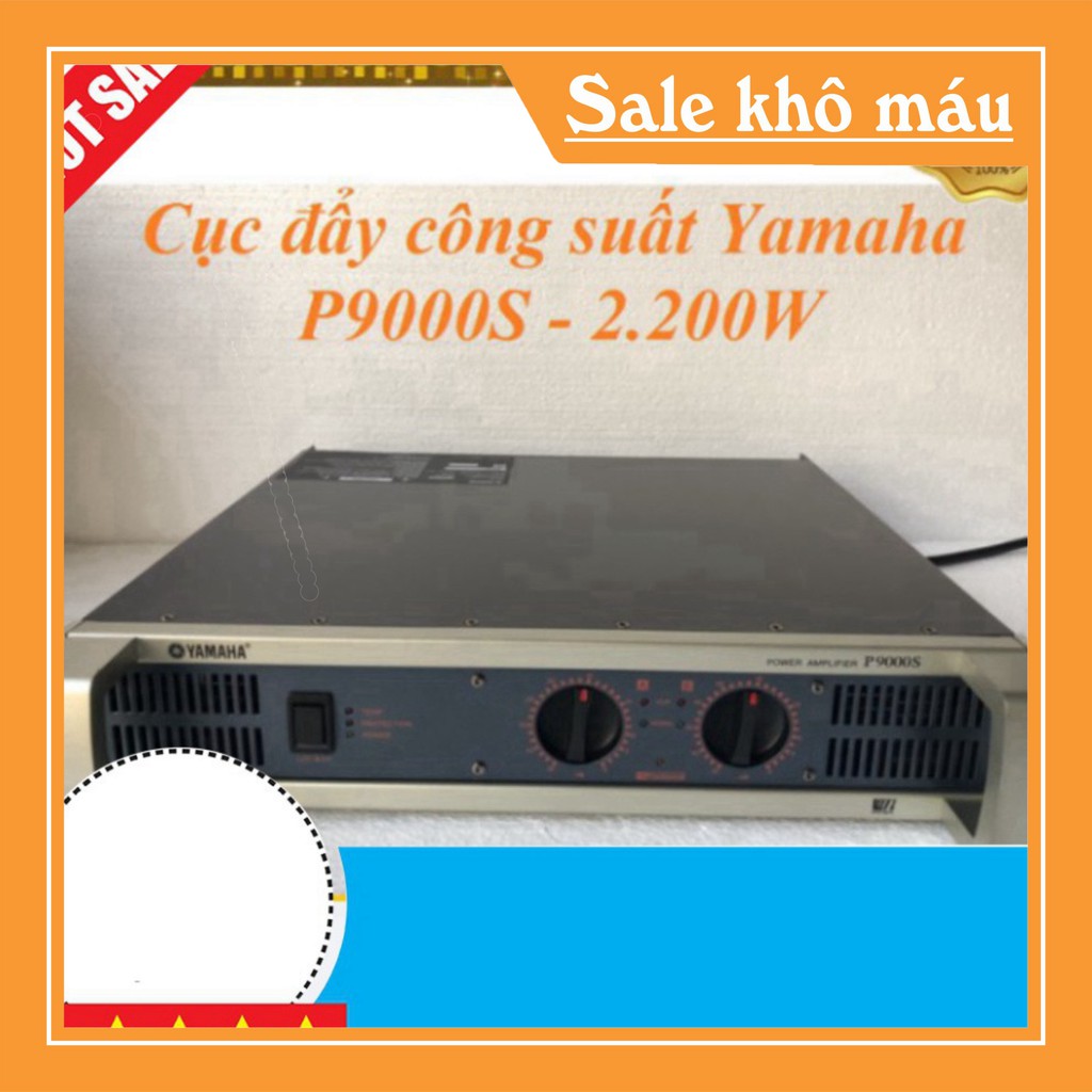 [ hàng chính hãng ] Cục đẩy công suất Yamaha P9000S 40 sò lớn - Cục đẩy công suất 9000.bảo hành 12 tháng