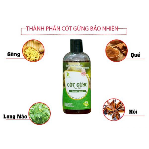 Cốt gừng quế chi Bảo Nhiên