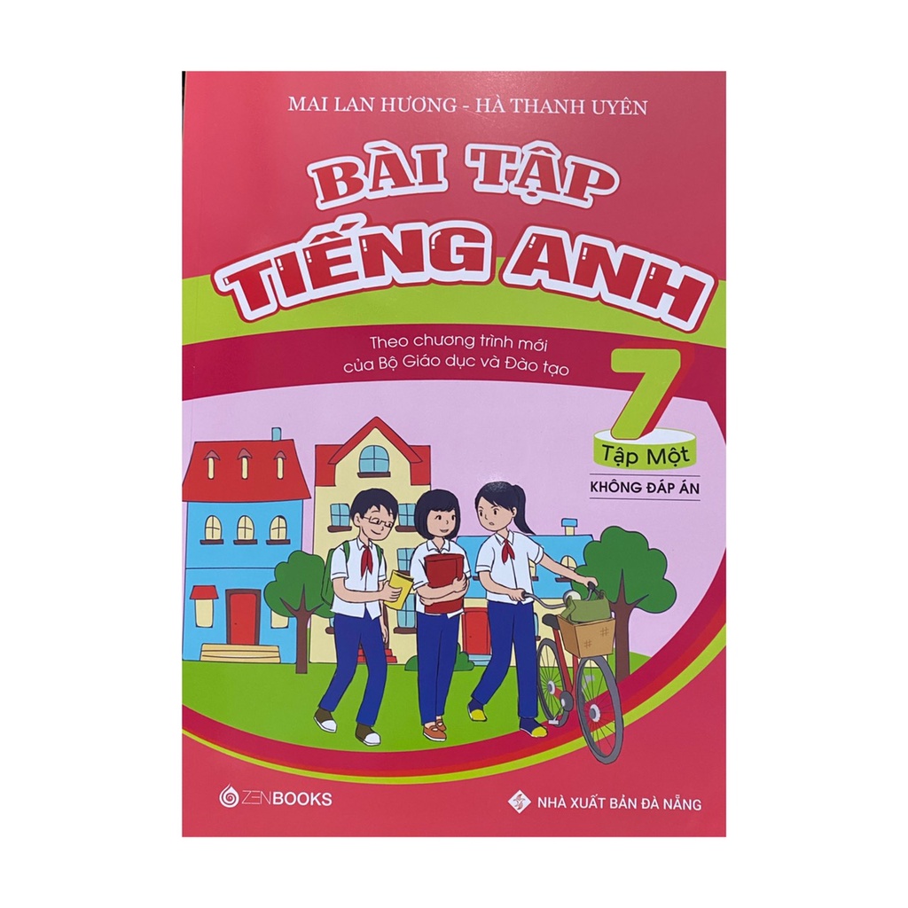 Sách - Bài tập tiếng anh lớp 7 tập 1 ( không đáp án ) - Theo chương trình mới của bộ giáo dục và đào tạo