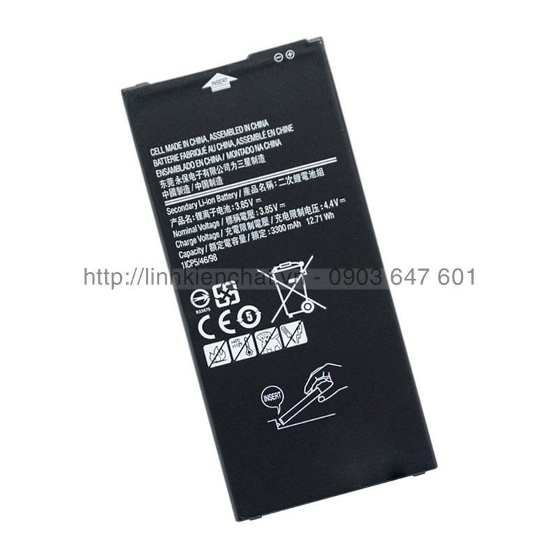 Pin Galaxy J7 Prime SM-G610F 3300mAh 12.71Wh Zin - Hàng nhập Khẩu