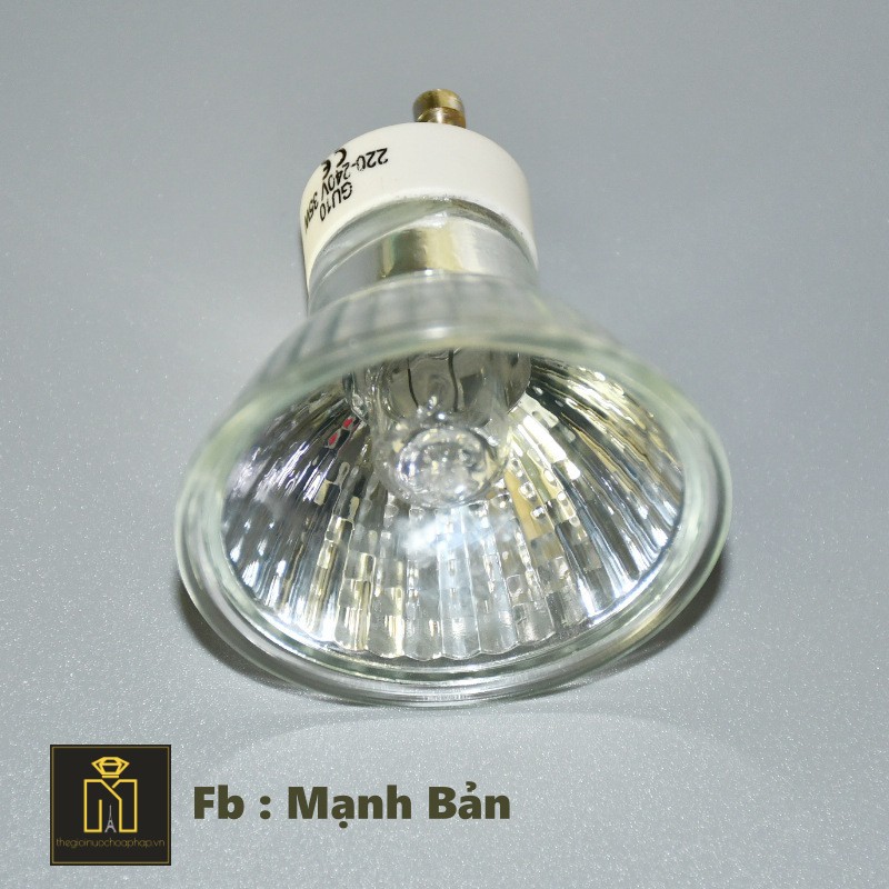 Bóng đèn đốt nến halogen GU10 - Sử dụng cho đèn đốt nến thơm