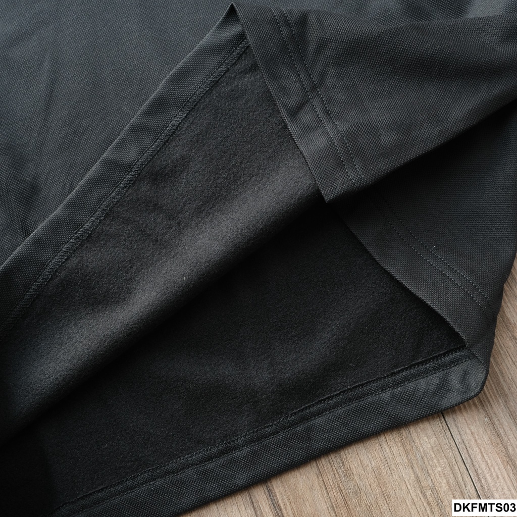 Áo thun có cổ dài tay nam nữ slimfit, lót lông ấm áp cho mùa đông | BigBuy360 - bigbuy360.vn