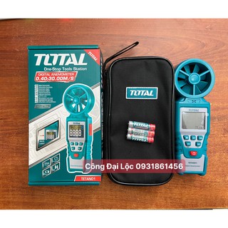 [ TETAN01 ] - Máy đo tốc độ gió kỹ thuật số TOTAL