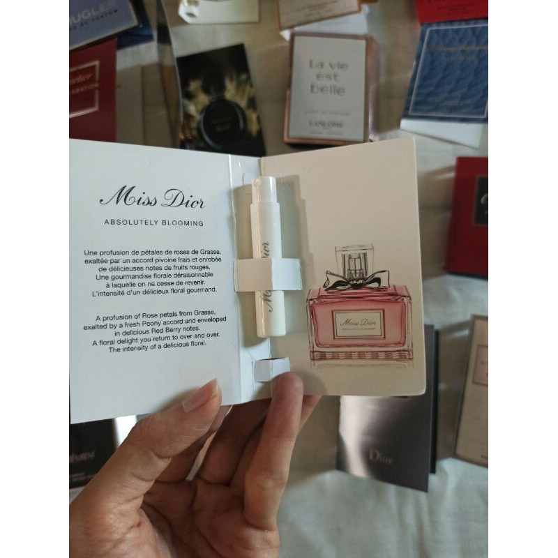 mẫu thử vial miss dior absolutely blooming edp 1ml