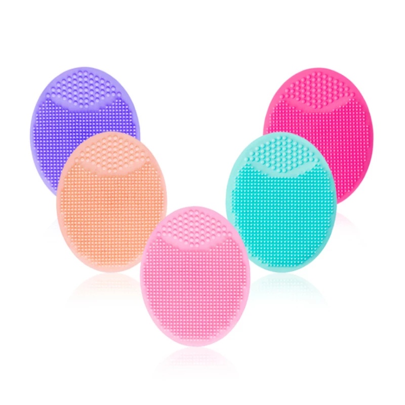 [Hàng mới về] Bàn chải làm sạch da mặt bằng silicon tẩy da chết và mụn đầu đen hiệu quả
