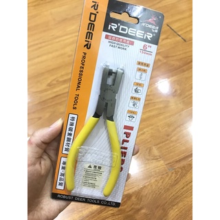 Kìm bấm lỗ dây đồng hồ chuyên dụng 150mm, dụng cụ bấm lỗ dây đồng hồ hãng R’DEER chuẩn