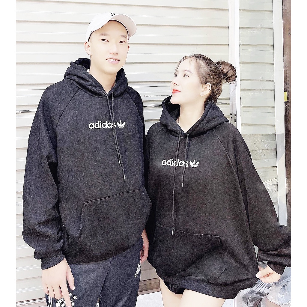 Áo Hoodie Nỉ Cao Cấp Form Rộng, Hoodie  Unisex Mặc Đôi Mặc Cặp Cho Nam Nữ Size Dưới 75Kg Đủ 4 Màu