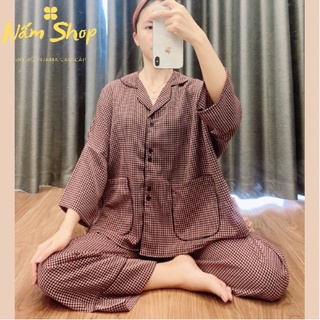 <Big Size> Đồ Bộ Pijama Cánh Dơi Lụa Mango Siêu Đẹp