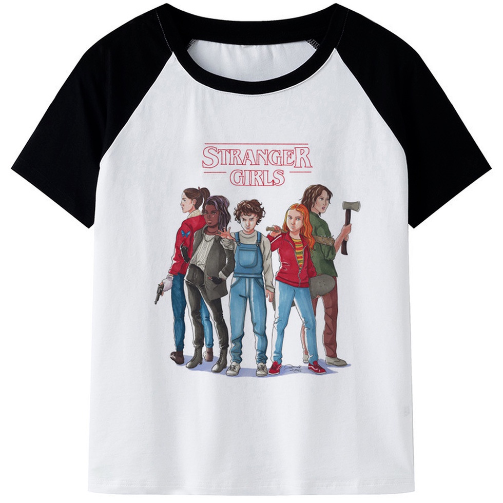 Áo Thun Tay Ngắn In Hình Stranger Things 4 Mike Phong Cách Hip hop Harajuku Phù Hợp Cho Mùa Hè Unisex Cho Người Lớn Năm 2022 [IN Soock]