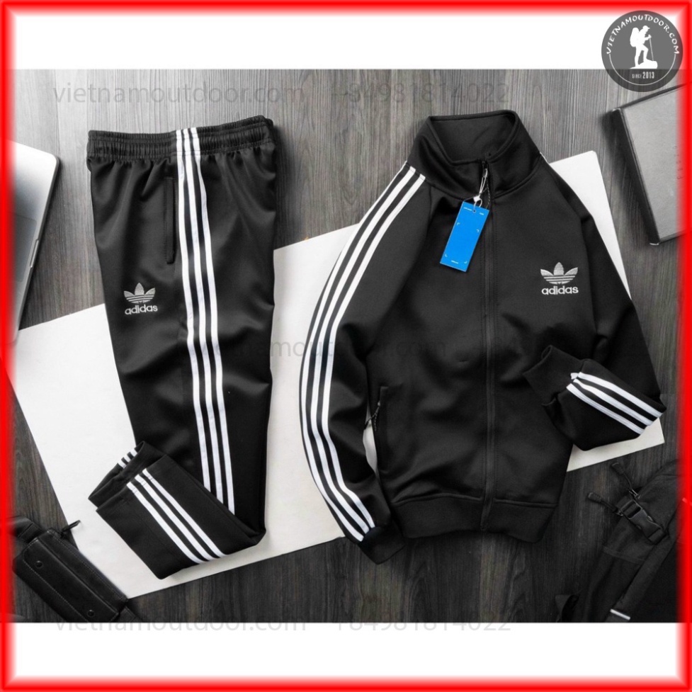 Set Đồ Bộ Thể Thao 3 Sọc Thời Trang Nam - Bộ Đồ Logo Das