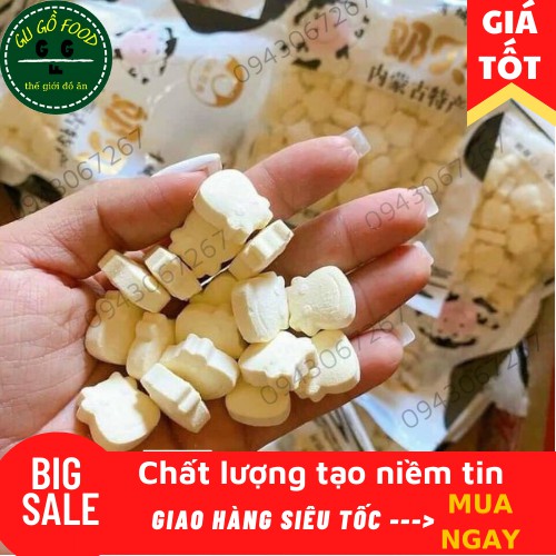 KẸO SỮA BÒ NON VIÊN NÉN MÔNG CỔ (túi 90-100 viên 250g)