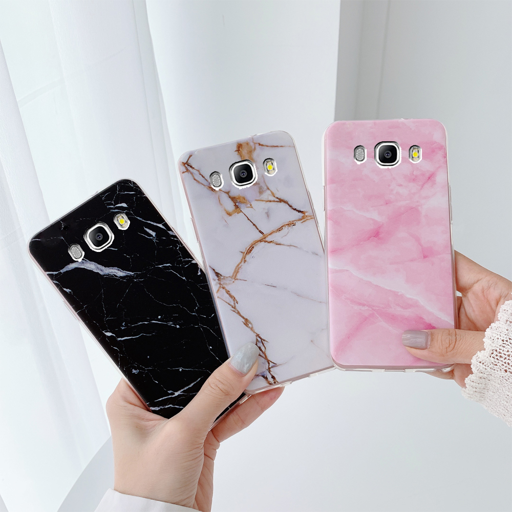 Ốp Điện Thoại Mềm Họa Tiết Vân Đá Cho Samsung Galaxy J2 Prime Grand Prime J3 J5 J7 2016 J7 Pro 2017 J7 Prime J7 Plus J7 Core J7 2015