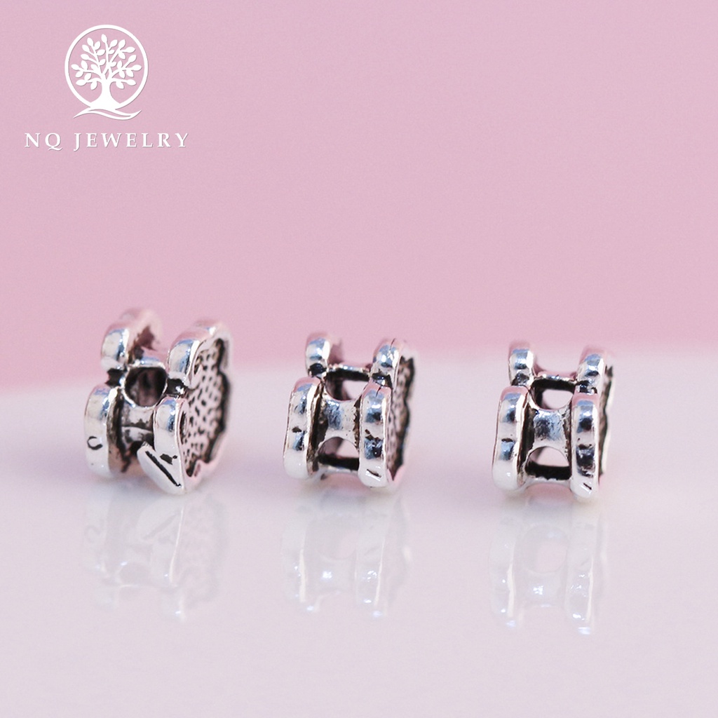 Charm bạc hình túi như ý xỏ ngang - NQ Jewelry