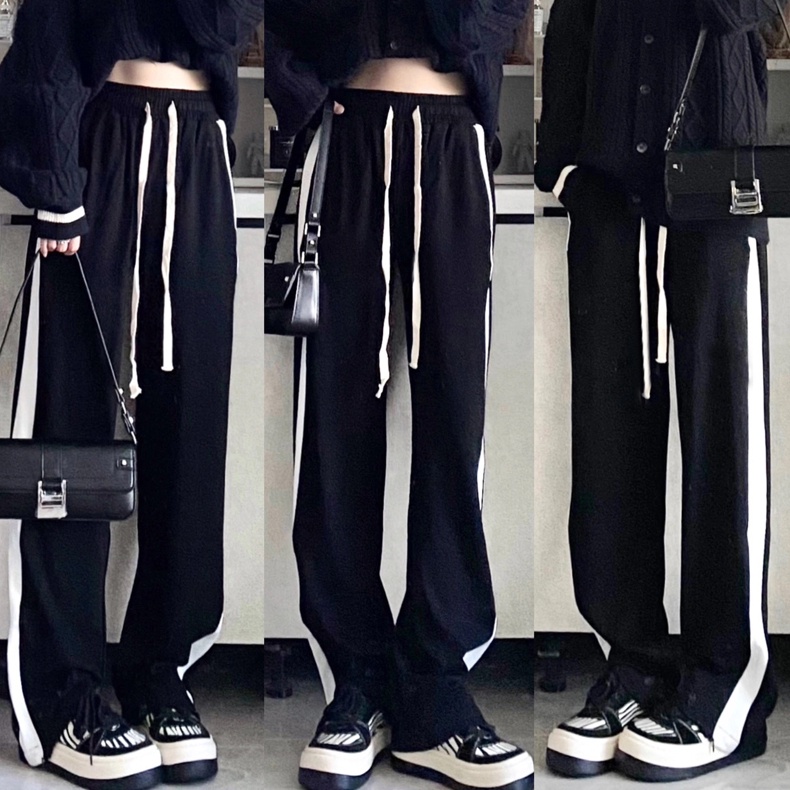 Quần thể thao SUXI lưng cao dáng rộng dành cho nữ có size lớn