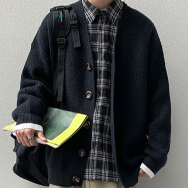 Áo khoác cardigan tay dài sành điệu dành cho nam nữ