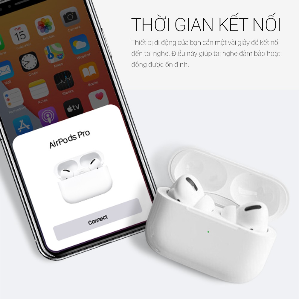 Tai nghe bluetooth FENGZHI BT300 cao cấp chống ồn nhét tai chính hãng cho iPhone Samsung OPPO VIVO HUAWEI XIAO Airpods