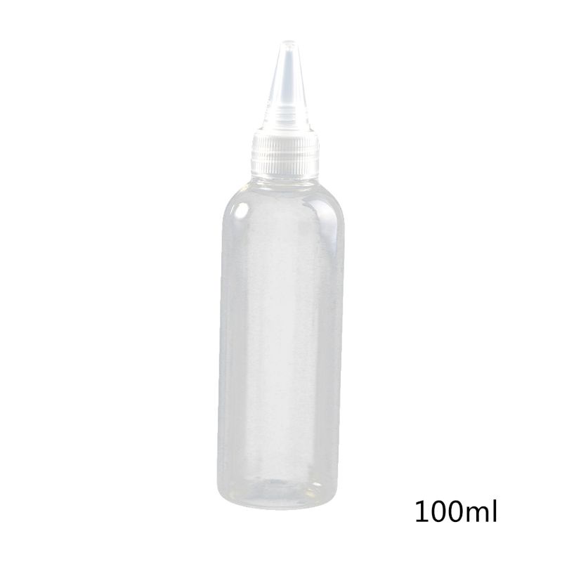 Lọ đựng keo trong suốt 100ml dùng làm đồ thủ công sổ lưu niệm diy