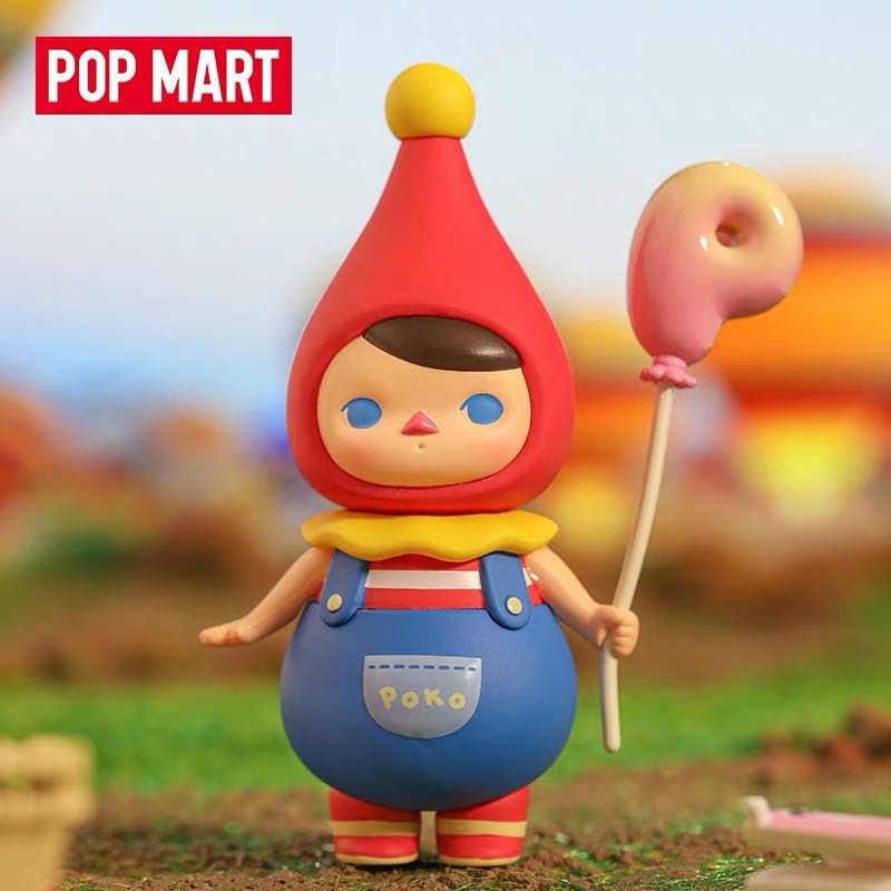 ★Hgtoys★  Búp Bê POPMART Pucky Đồ Chơi Búp Bê Mù Và Bóng Bay Trang Trí