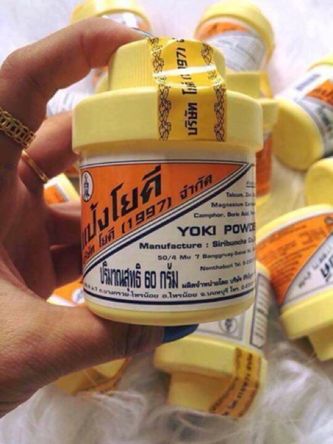 Phấn Rôm Khử Mùi Hôi Chân, Giày YOKI POWDER 35g - Thái Lan | BigBuy360 - bigbuy360.vn