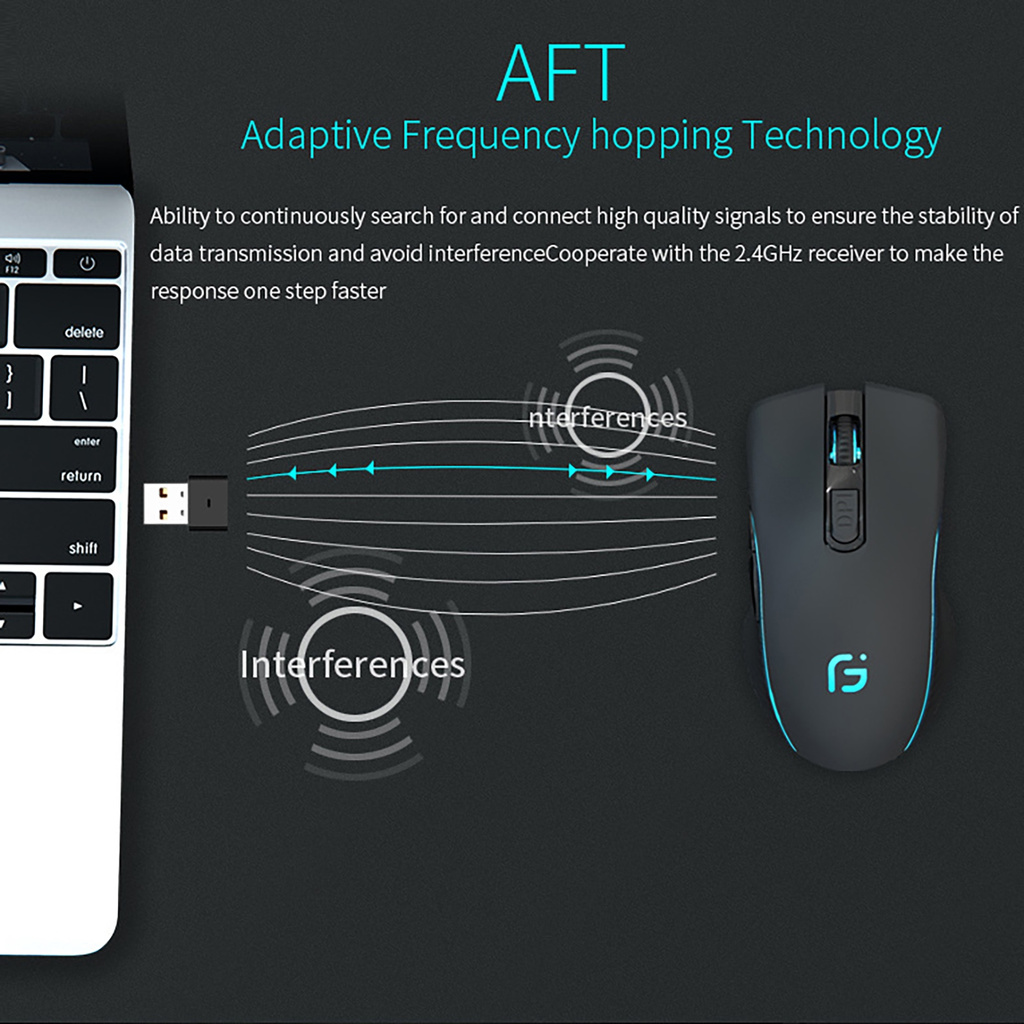 Chuột Bluetooth Không Dây X8 2.4g Cho Laptop Máy Tính