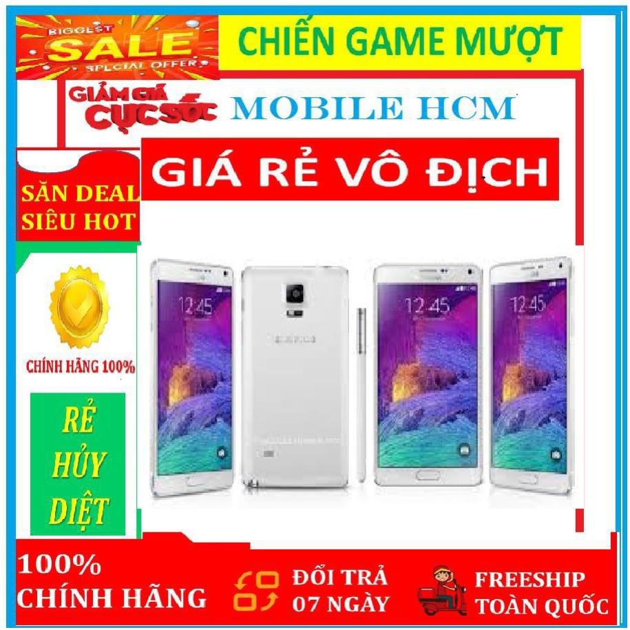 Điện thoại Samsung Galaxy Note 4 3GB 32GB màn 2K chính hãng Hàn Quốc Fullbox