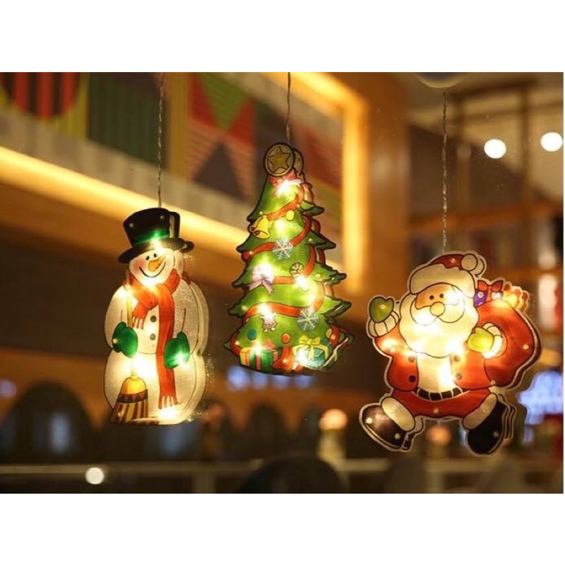 Đèn led trang trí Giáng Sinh.