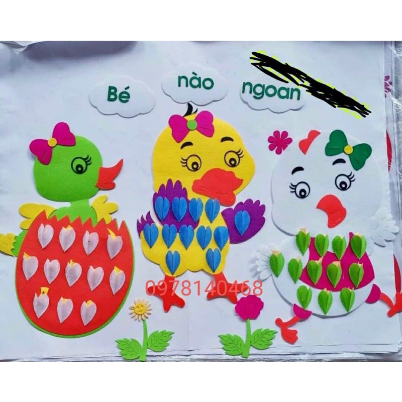 Bảng bé ngoan nỉ