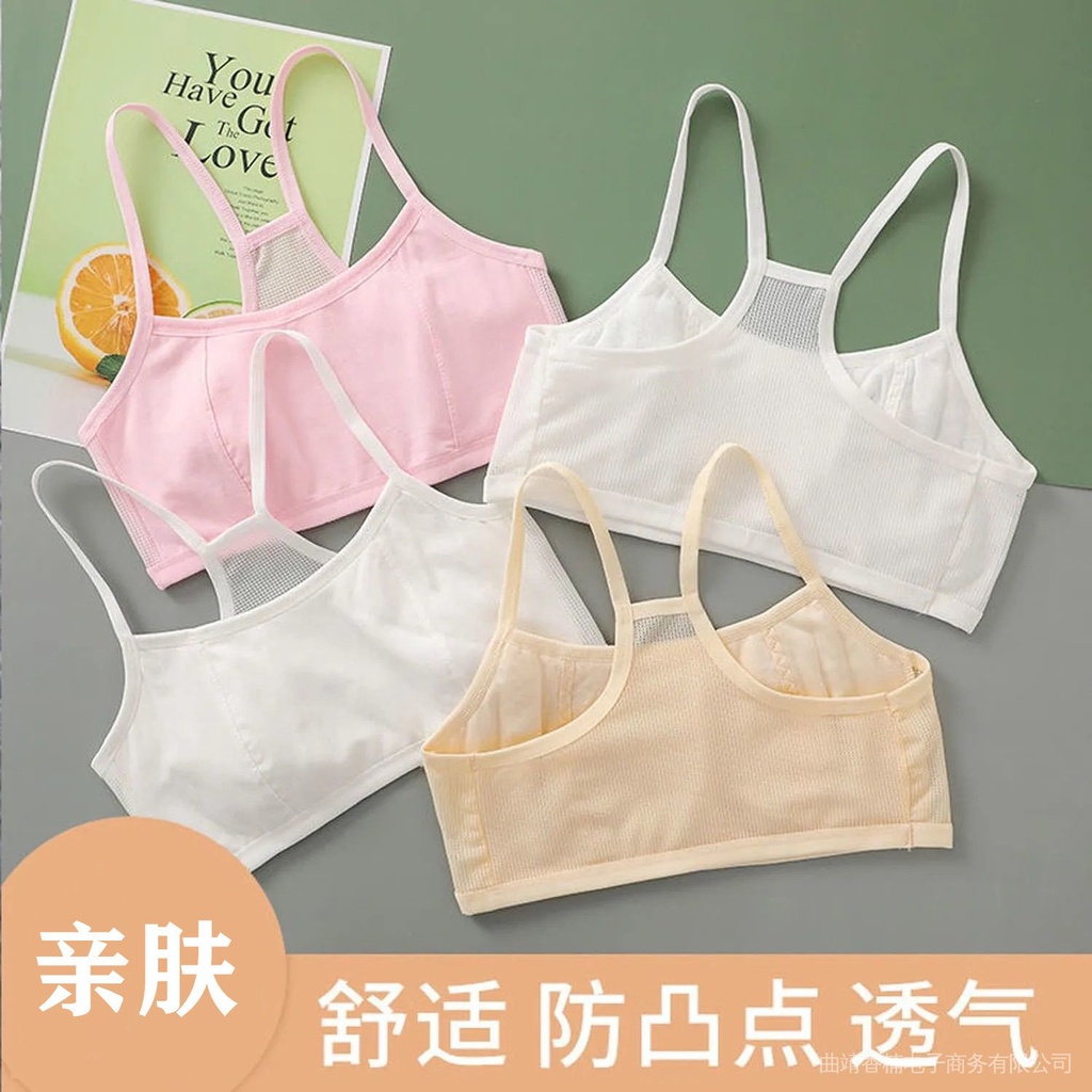 Áo Lót Không Tay Dành Cho Bé Gái Độ Tuổi Dậy Thì Từ 11-12 - 13-15 Scho
