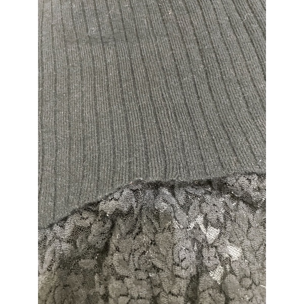 Chân váy len - ren T28