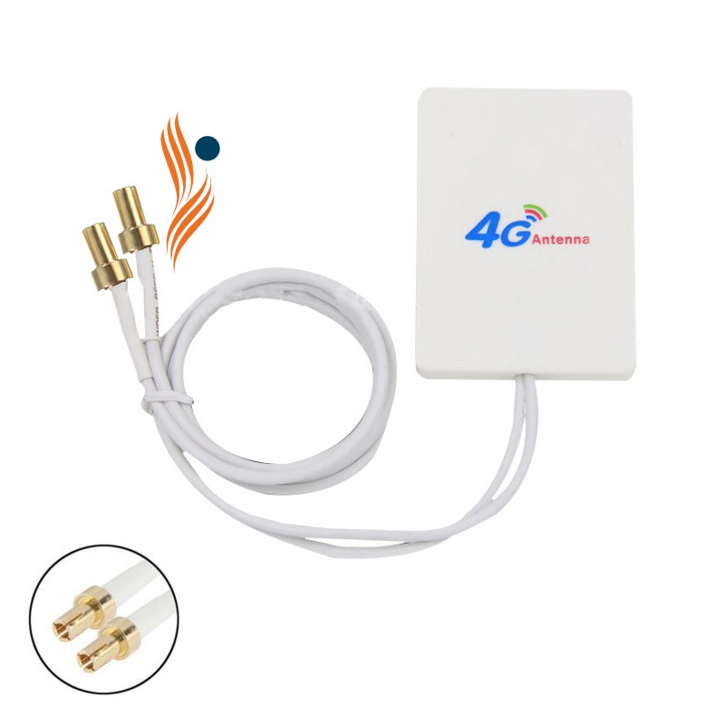 Bộ khuếch đại sóng WIFI 28dbi 4G 3G LTE 2 x TS9 cho điện thoại di động