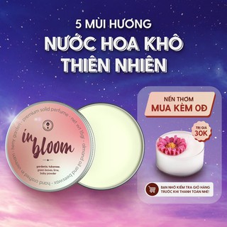 Nước Hoa Khô Nữ Nam Unisex Dạng Sáp 15Gr HENY GARDEN Nhỏ Gọn Tiện Dụng