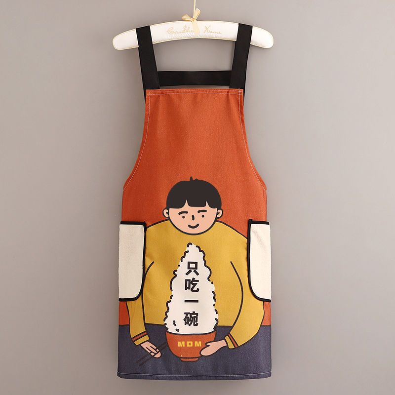 Tạp Dề Nấu Ăn Bằng Vải Bạt Chống Bẩn Chống Mòn Chống Bẩn Thời Trang Cho Nữ