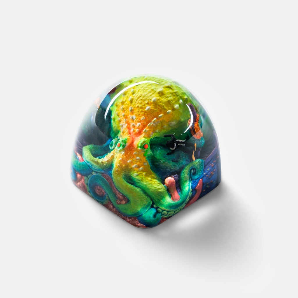 Keycap Artisan bàn phím cơ Dwarf Factory Kraken Absolut  - Hàng chính hãng