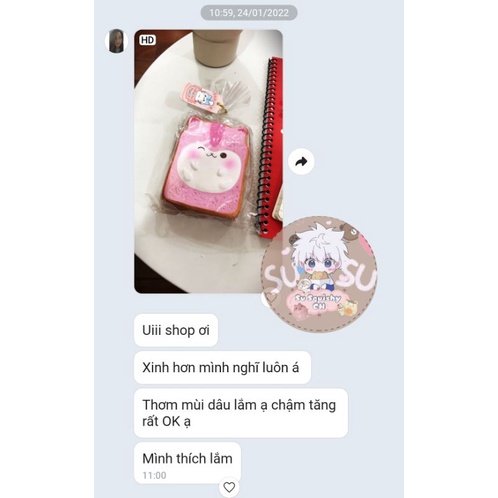 Squishy lát bánh mỳ poli