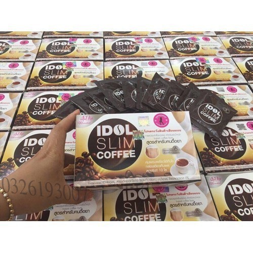 CÀ PHÊ GIẢM CÂN THÁI LAN IDOLE SLIM COFFE ( hộp 10 gói )