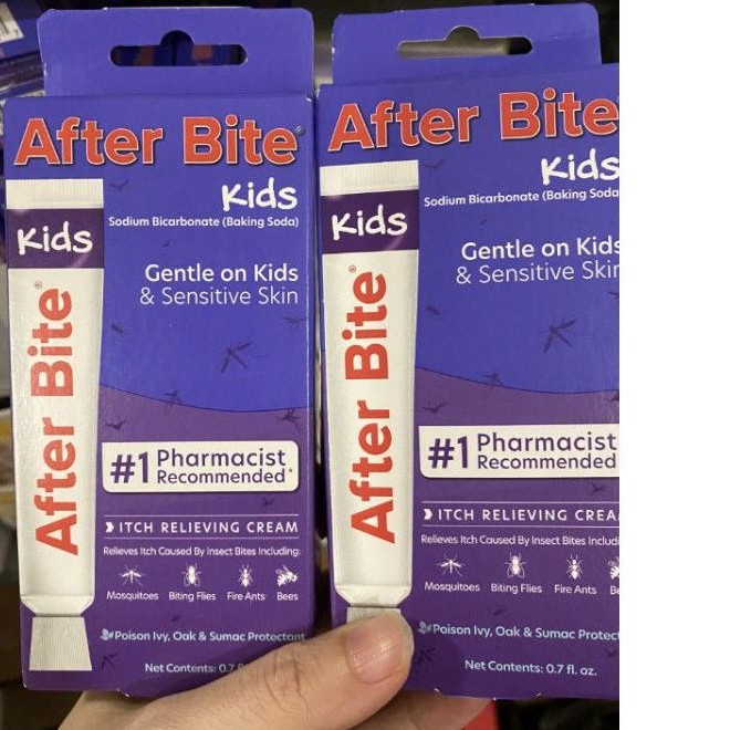 Kem chống và giảm vết côn trùng cắn After Bite USA tuýp 20g