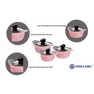 Nồi ceramic Korea King KDC-2600IHS