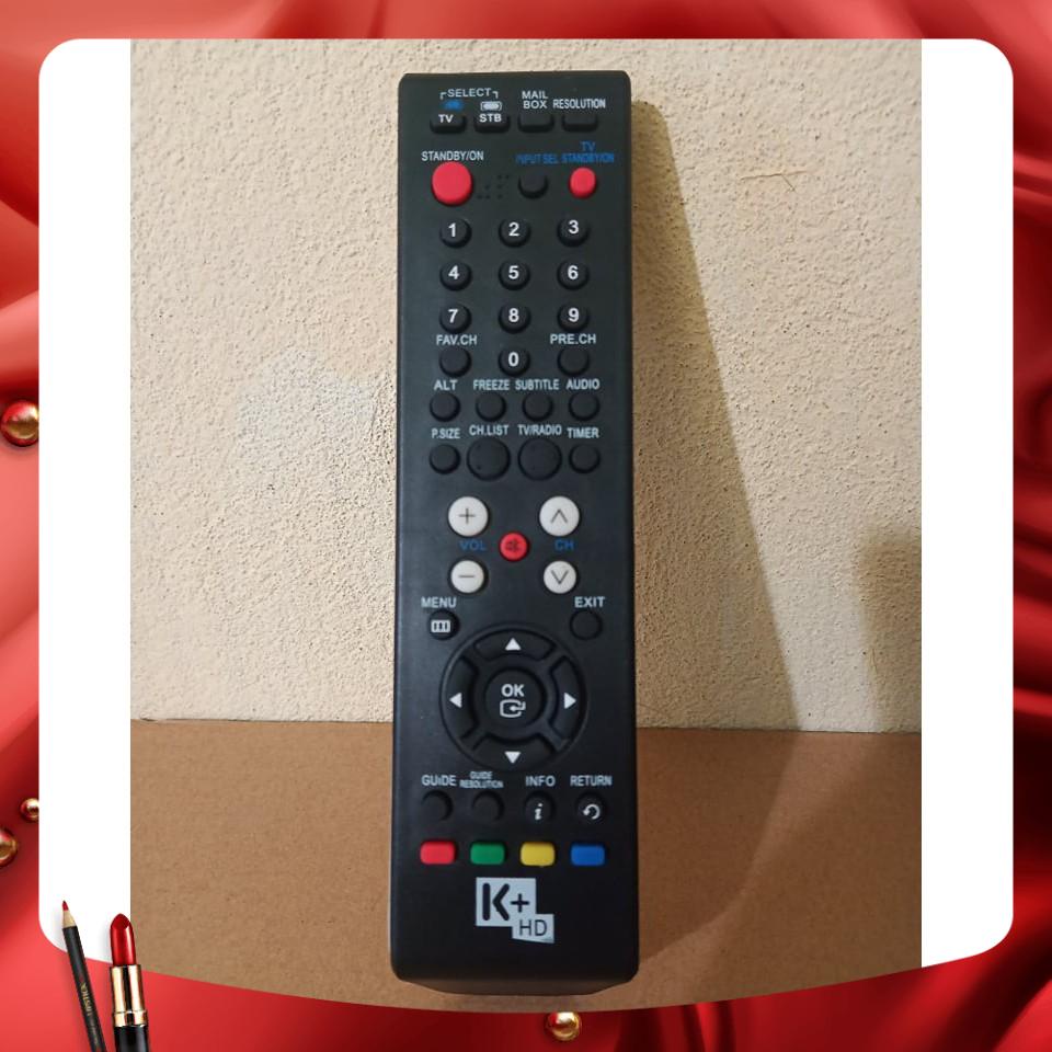 Điều khiển đầu truyền hình K+HD -Hàng chính hãng -Mới 100%