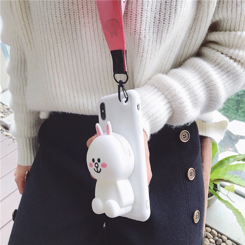 ỐP Gấu Ví OPPO Tặng Kèm Dây Đeo Cute | BigBuy360 - bigbuy360.vn