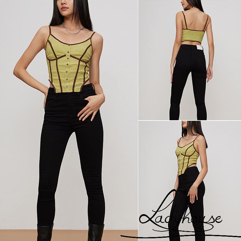 Áo Thun Không Tay Vạt Xéo Hở Lưng Thời Trang Mùa Hè Dành Cho Nữ