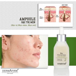 Huyết thanh Dermafirm - Bio Correction Ampoule Sulfur