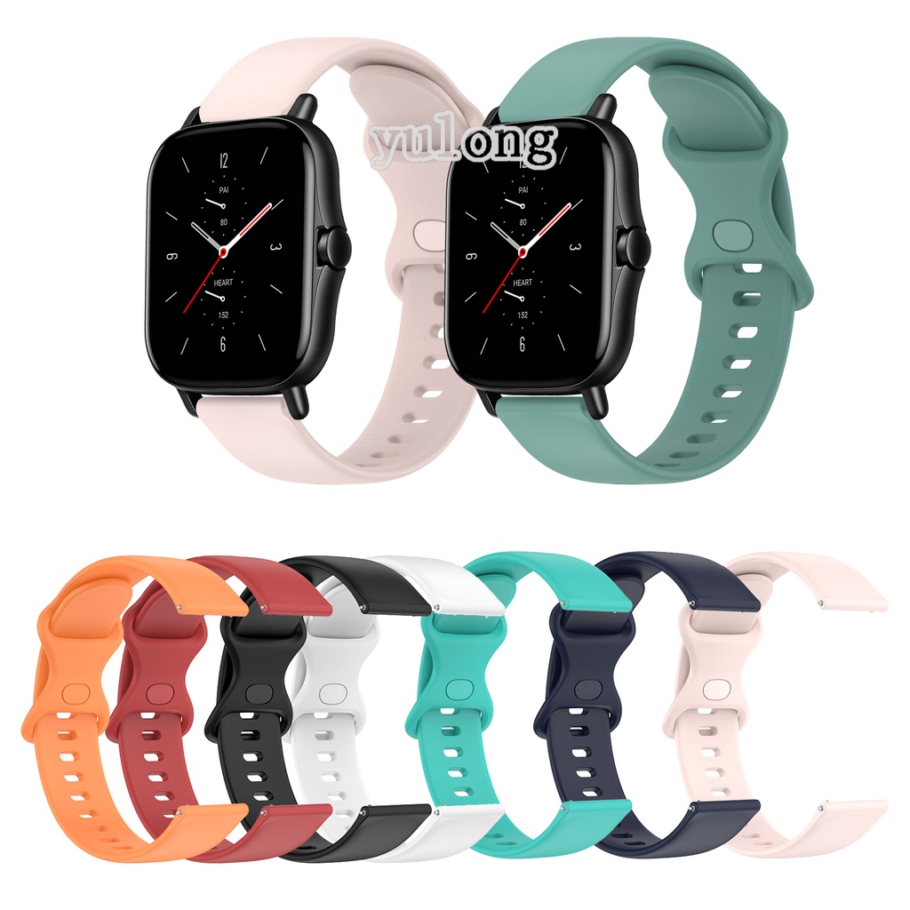 Dây Đeo Thay Thế Bằng Silicon Mềm 20mm Cho Huami Amazfit GTS2 GTS4 mini GTS3 GTS2e Neo GTS 2 3 4 2e Neo