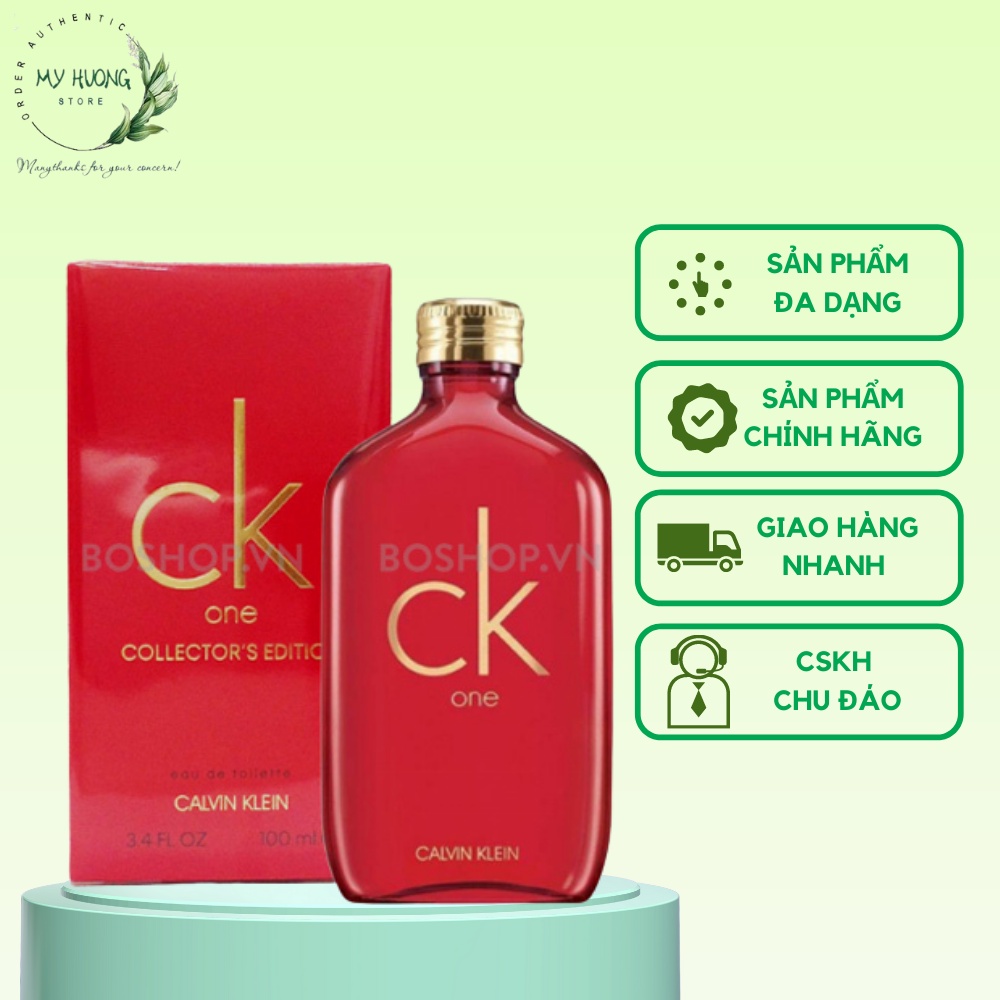 Nước Hoa Calvin Klein Ck One Collector’s Edition Edt Bản Chuột Đỏ 100ml