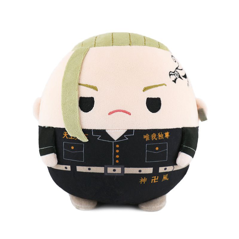 Ready Stock !!! Tokyo Revengers big Plush Toy Hanagaki Takemichi mikey Draken Mitsuya Takashi Tachibana Naoto Pillow 20CM