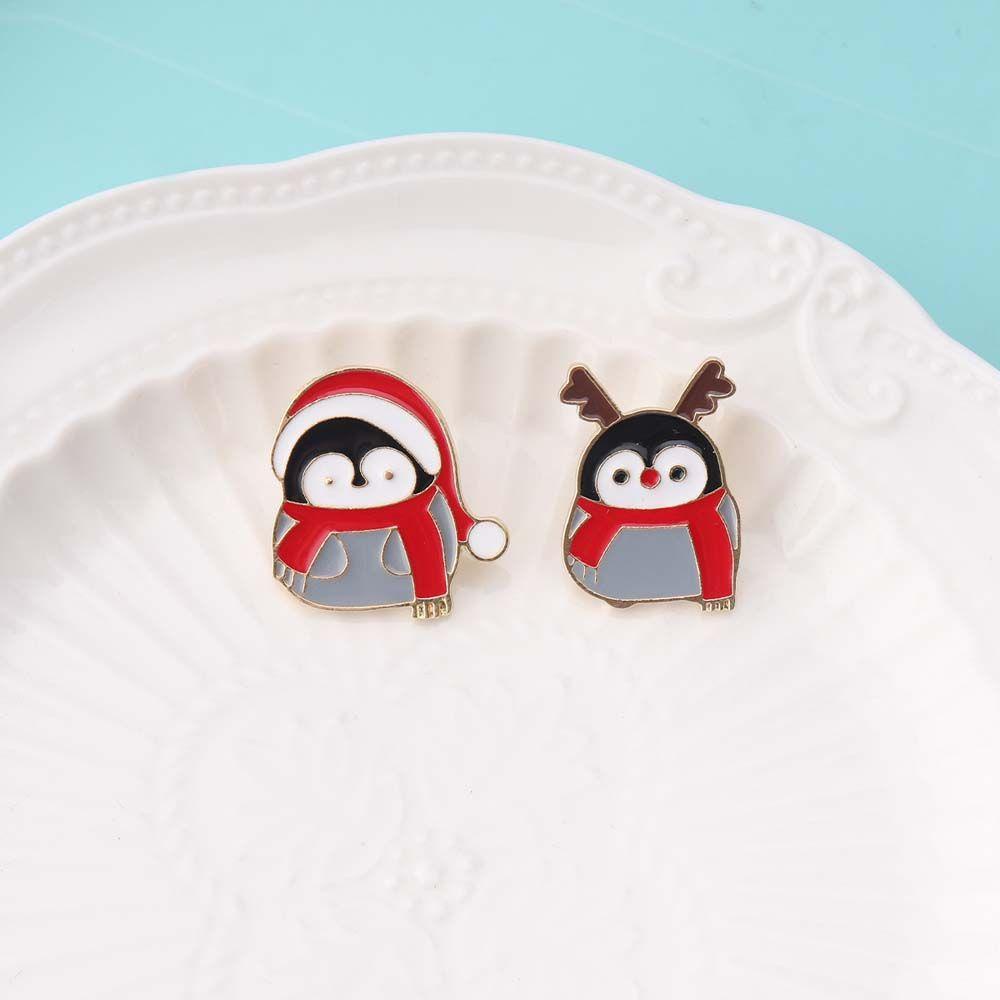 Ghim Cài Áo Hình Chim Cánh Cụt Đơn Giản Sáng Tạo Phong Cách Hàn Quốc
