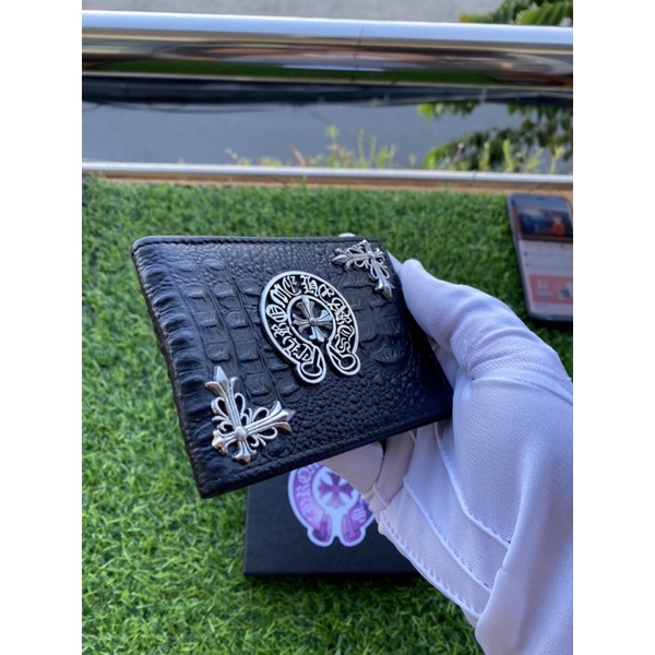 Ví mini Chrome Hearts da thật fullbox