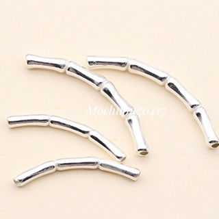 [S925] Charm bạc ống đốt tre - MH040
