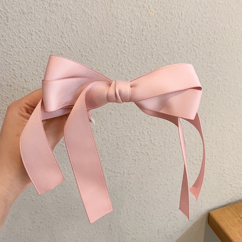 nơ kẹp tóc thời trang cho nữ màu đen Jenny N3