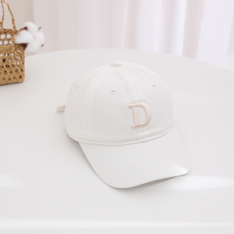 Nón Kết Thêu Chữ D Đơn Giản Thời Trang Dành Cho Bé #5